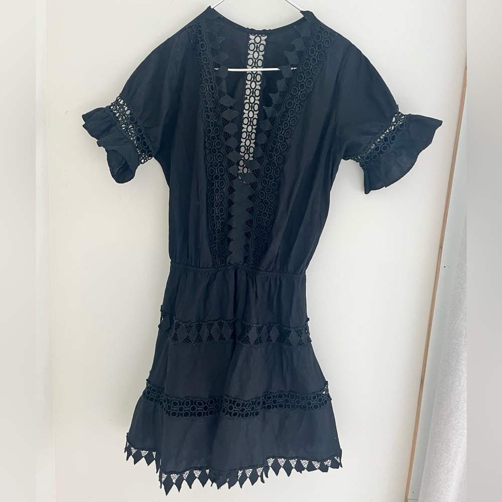 Peixoto Ora Dress Black size Medium